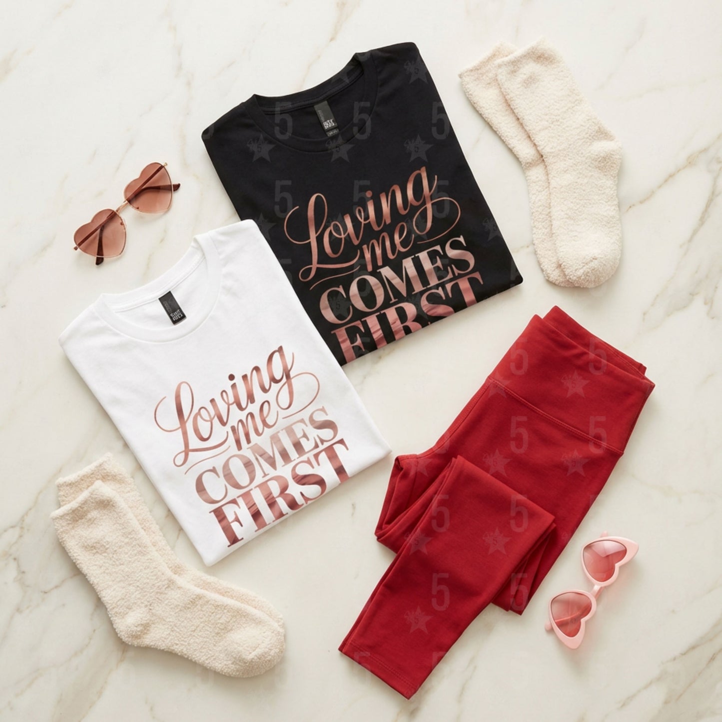 Loving Me Comes First | Self-Love Valentine’s Day Design (Digital or Apparel)