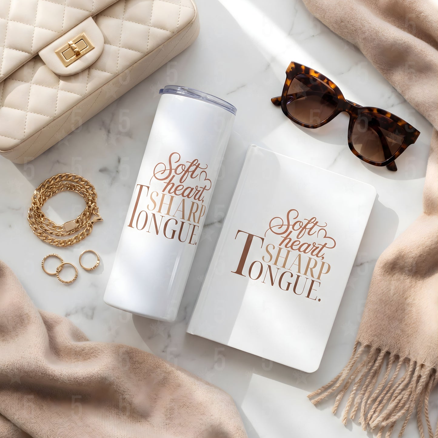 Soft Heart, Sharp Tongue | Sassy Confidence Design (Digital or Apparel)