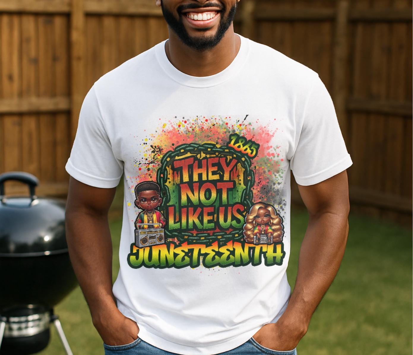 They Not Like Us Juneteenth Digital Design SVG, PNG, JPG, PDF - Instant Download