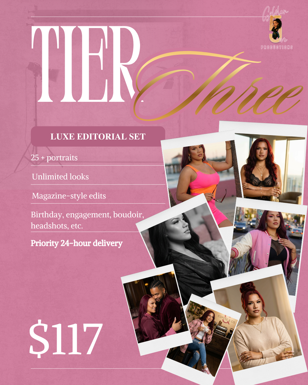 AI Luxury Photo Shoot (Upload Your Selfies)