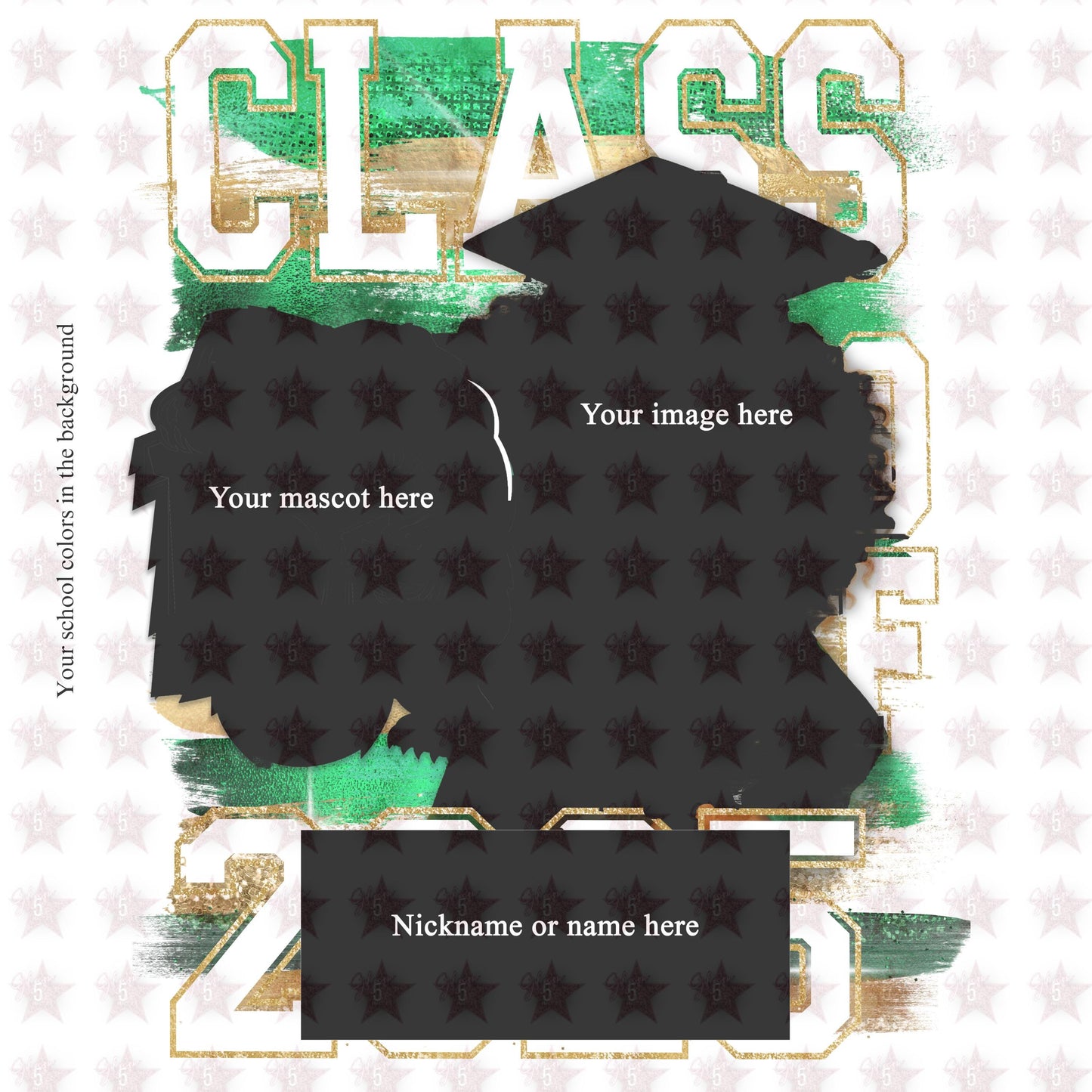 Custom Graduation Portrait Personalized Cartoon Graduation Digital Design SVG, PNG, JPG, PDF - Instant Download