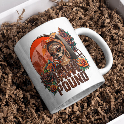 Cleveland Browns Día de los Muertos Digital Design SVG, PNG, JPG, PDF - Instant Download