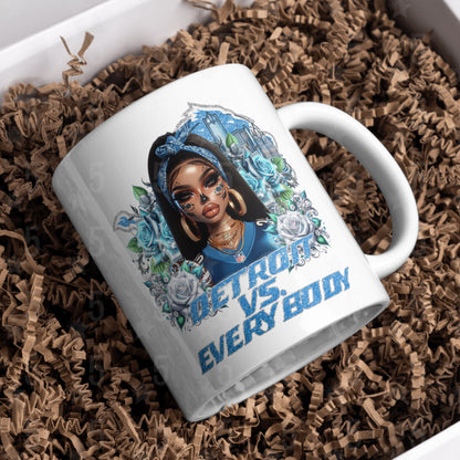 Detroit Lions Día de los Muertos Design SVG, PNG, JPG, PDF - Instant Download