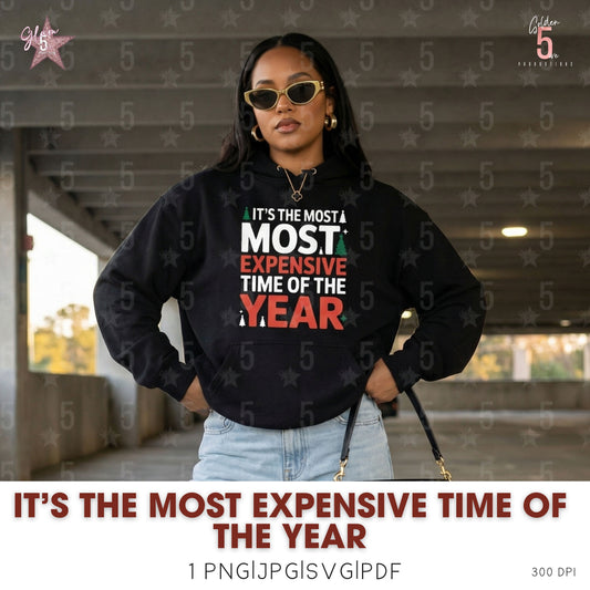 WOman wearing a black hoodie with text in an outdoor setting