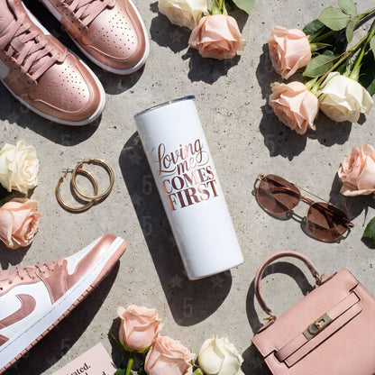 Loving Me Comes First | Self-Love Valentine’s Day Design (Digital or Apparel)