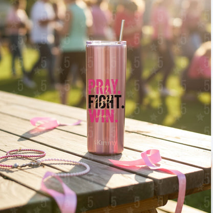 Pray. Fight. Win. Digital Design SVG, PNG, JPG, PDF - Instant Download