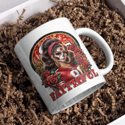 San Francisco 49ers Día de los Muertos Design SVG, PNG, JPG, PDF - Instant Download