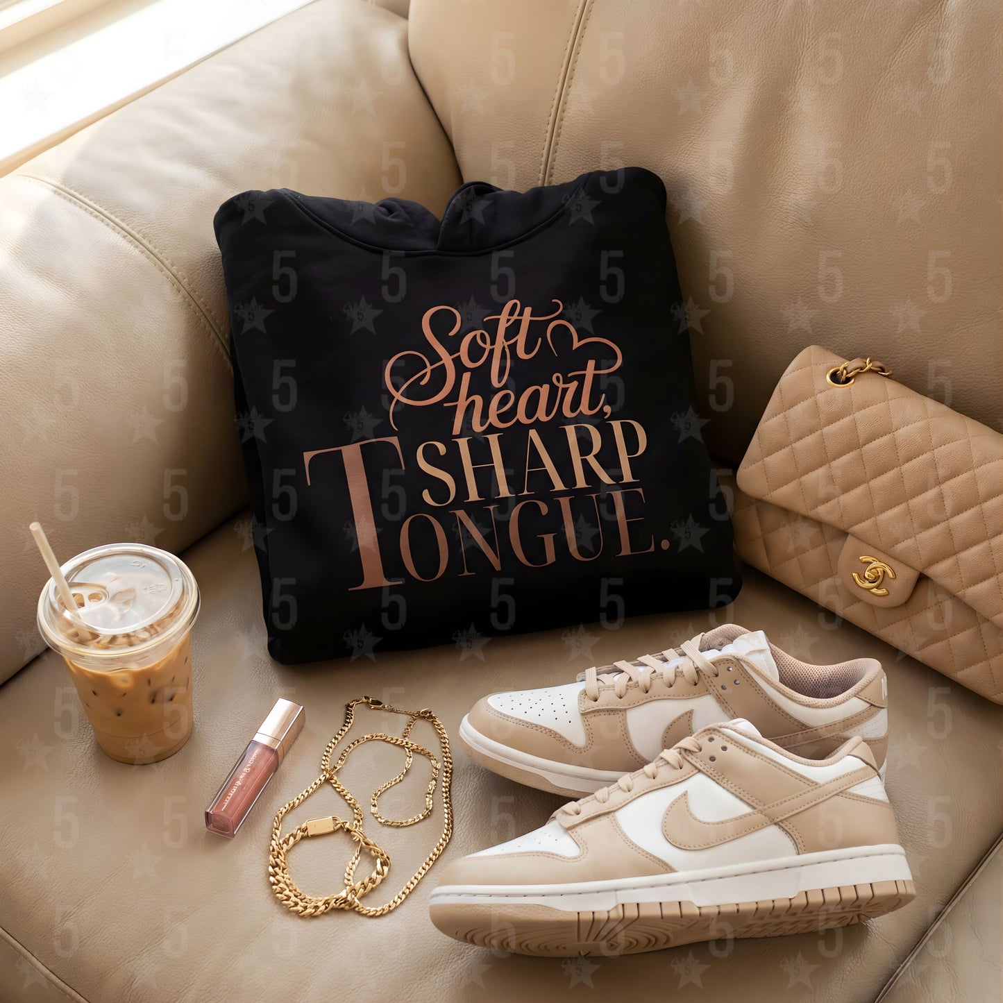 Soft Heart, Sharp Tongue | Sassy Confidence Design (Digital or Apparel)