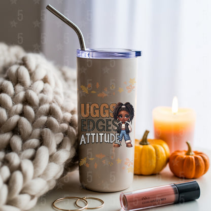 Uggs, Edges, & Attitude Digital Design SVG, PNG, JPG, PDF - Instant Download