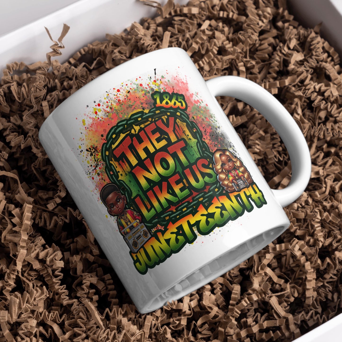 They Not Like Us Juneteenth Digital Design SVG, PNG, JPG, PDF - Instant Download