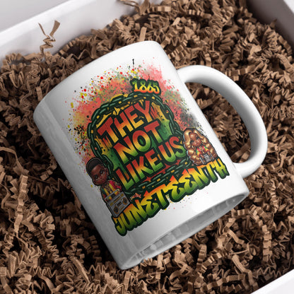 They Not Like Us Juneteenth Digital Design SVG, PNG, JPG, PDF - Instant Download