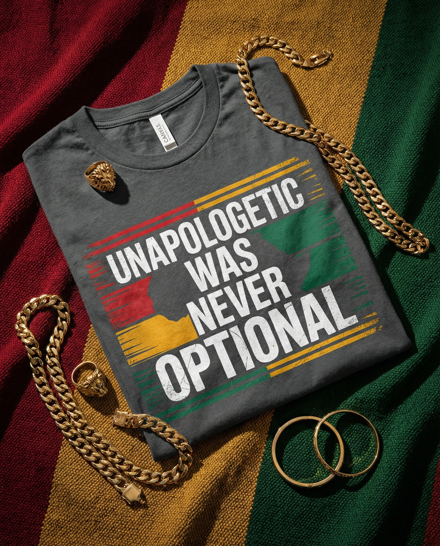 Unapologetic Was Never Optional | Black History Month Design (Digital or Apparel)