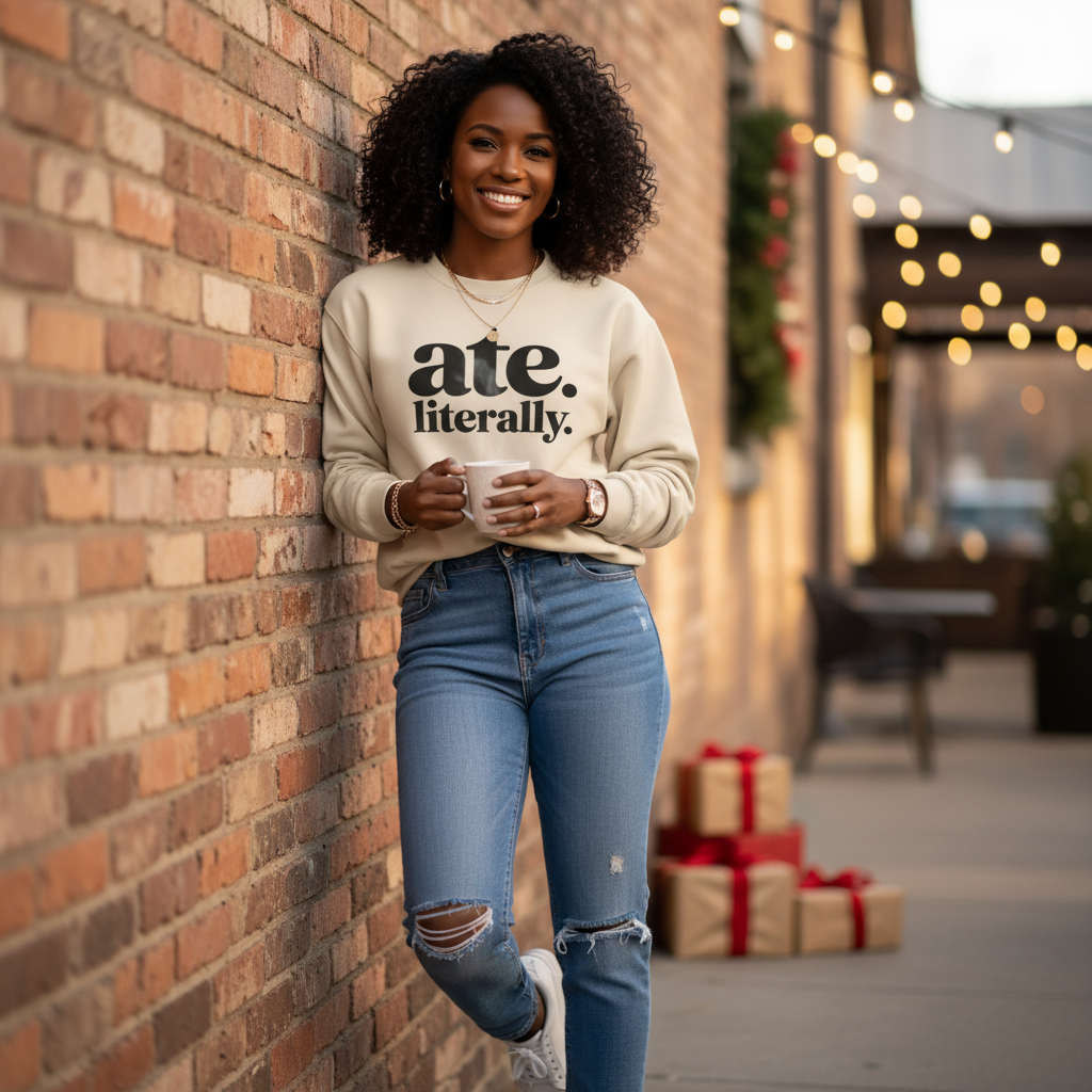 ate.literally SVG, PNG, JPG, PDF - Instant Download