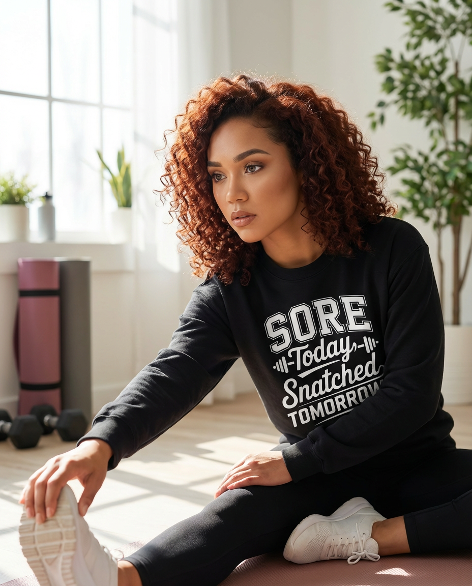 Sore Today, Snatched Tomorrow SVG, PNG, JPG, PDF - Instant Download