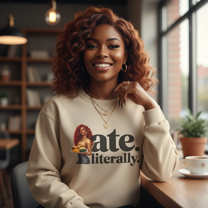 ate.literally SVG, PNG, JPG, PDF - Instant Download