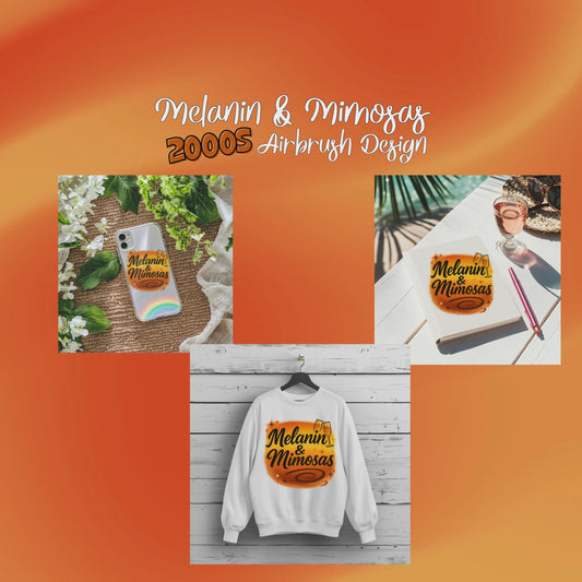 melanin and mimosas designs