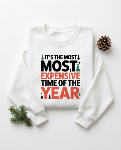It's the Most Expensive Time of the Year SVG, PNG, JPG, PDF - Instant Download